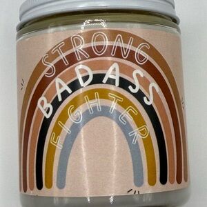 Strong Badass Fighter Candle